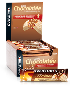 Barretta cioccolato bianco - mirtilli rossi